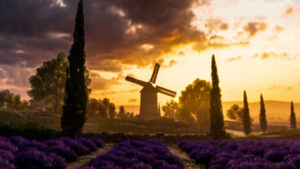 Provence at Dawn. Since everyone else was spamming photos of Provence, I decided I should probably have a go too. So he…