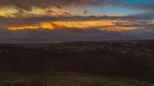 Bole Hills Sunset.