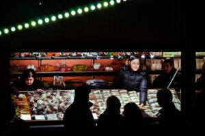 Confectionary Stall, Edinburgh's German Christmas Market