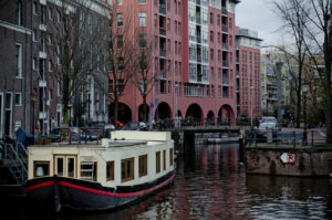 no parking on the right. Amsterdam