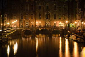 Canal's end Amsterdam
