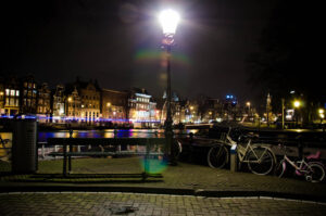 under the light Amsterdam