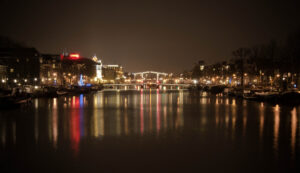 Amstel, by Night Amsterdam