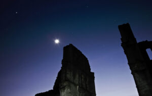 Roche Abbey by Moonlight