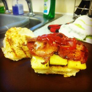 More fucking Homemade Burger goodness. (Taken with instagram)