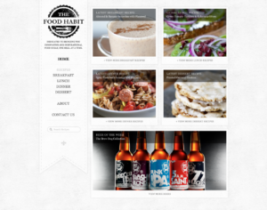 The Food Habit - Home Page The Food Habit - Category View The Food Habit Currently working on this awesome Tumblr theme…