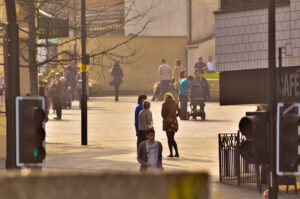 By the Crucible.