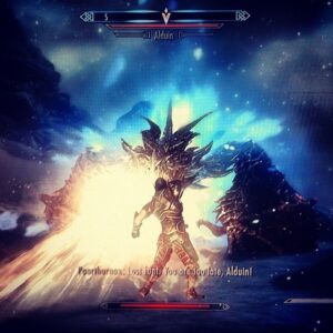 Worst place ever for Skyrim to crash. (Taken with instagram)