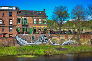 the riverside