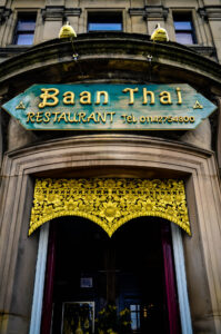 Baan Thai Restaurant I love how the address on the website for this place is '1 Ecclesall Road', though any map will cl…