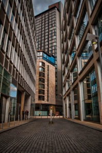 St. Paul's Place, Sheffield Taken from Norfolk Street.