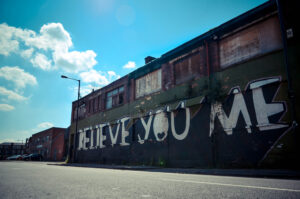 BELIEVE YOU ME Sidney Street, Sheffield Flickr | Facebook