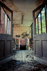 through the walkway. St. Vincents Church, Solly Street, Sheffield Flickr | Facebook