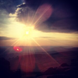 Peak District National Park, from Higgor Tor (Taken with Instagram)