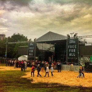 The Main Stage at @tramlines #sheffield #tramlines (Taken with Instagram at Devonshire Green)