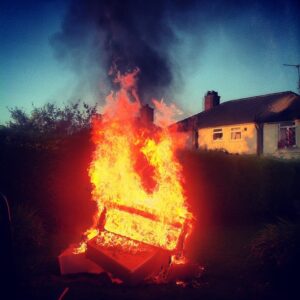 Casual Monday Fire (Taken with Instagram)