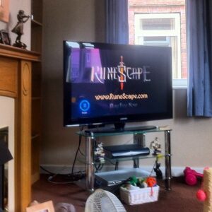 When@de runescape start showing adverts on tv? (Taken with Instagram)