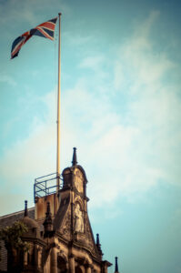 Sheffield Town Hall's Union Jack