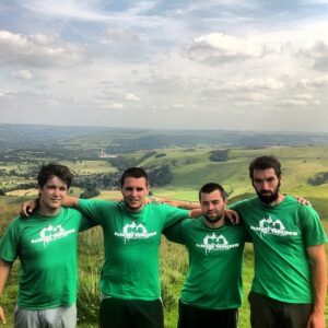 The Sheffield Lads on the Green Team at #rgbparkour tour. (Taken with Instagram)