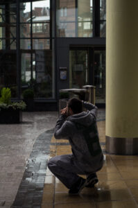 Nic Stewart - Shooting in the rain.