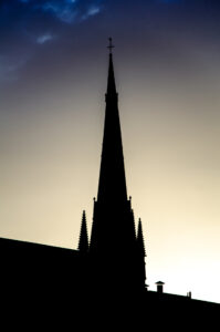Sheffield City Sunset Silhouette 2