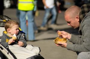 Dinner Time Sharrow Vale Market - 7th October '12