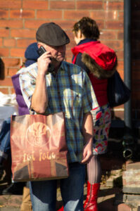 Taking a Call Sharrow Vale Market - 7th October '12