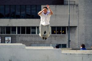 Liam Norbury Parkour Training and Tricking in Sheffield