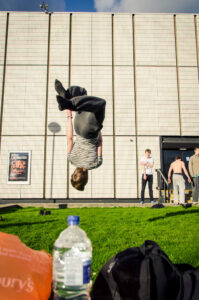 Liam Norbury Parkour Training and Tricking in Sheffield