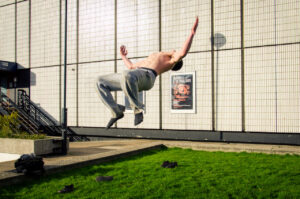 Liam Norbury Parkour Training and Tricking in Sheffield