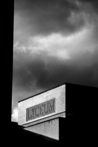 Lyceum Theatre, Sheffield Shot from an emergency exit walkway at the Odeon.