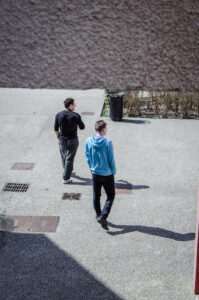 Arron Hartley and Liam Norbury, in Lisses.