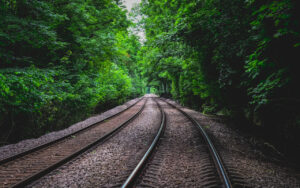 Railroad Anston Stones Wood