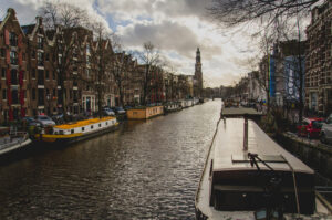 Boats, Water, Sky & Buildings