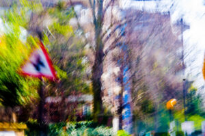 Through the car window