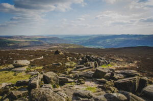 Down towards Grindleford
