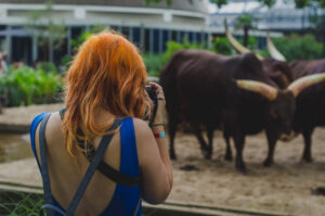Before she broke my lens. Rebekah Hawkins, at Artis Zoo, Amsterdam