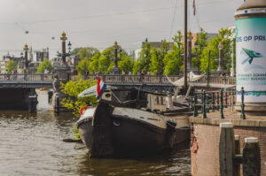 Boat by the Bridge