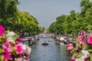 From the flower Bridge