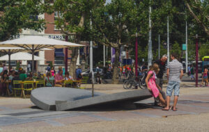 Fountain Bench