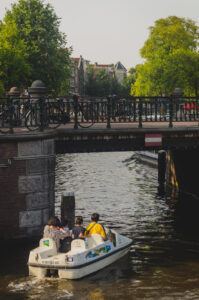 Peddle boat