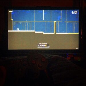 Bit of #riskofrain in Bed. :)