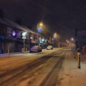 #dinnington Laughton Road earlier tonight.