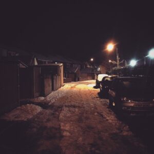 #Dinnington back street #snow