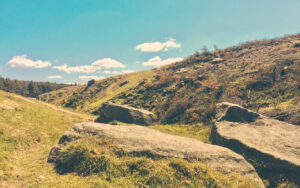 Burbage Valley, The Peak District, UK Burbage Valley is 8km north-west of Sheffield, in the United Kingdom. It is drain…