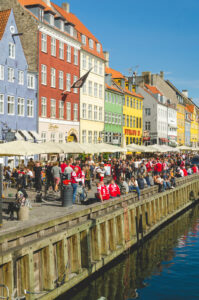 Nyhavn, Copenhagen Nyhavn (Danish pronunciation: [ˈnyhɑʊ̯ˀn]) (literally: New Harbour) is a 17th-century waterfront, ca…