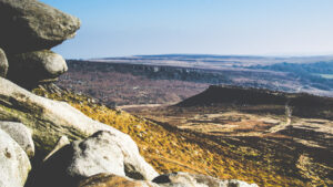 Carl Wark, as seen from Higger Tor