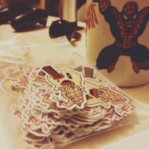 A bunch of my #eyescream stickers just landed. Keep your eyes peeled and let me know if you see these anywhere around #…