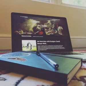 This week: Prep the @arttodaymagazine website for launch. Next week: Take beautiful photos of Amsterdam. (at Ace)