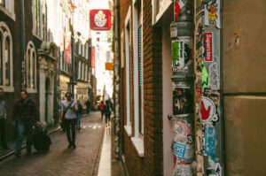 Stickers’ perspective. Amsterdam